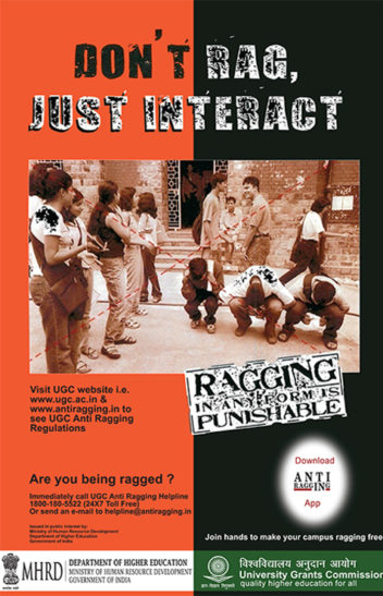 Anti Ragging Poster