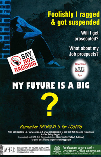 Anti Ragging Poster